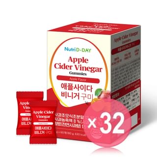 Nutri D-DAY - Apple Cider Vinegar Gummies (x32) (Bulk Box)