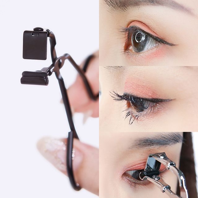 Hey! Cat Stainless Steel Eyelash Curler YesStyle