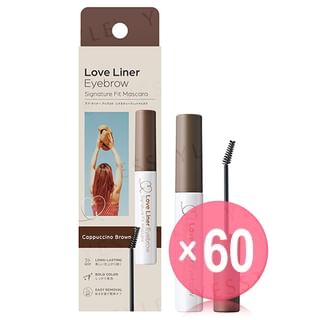 MSH - Love Liner Eyebrow Signature Fit Mascara Cappuccino Brown (x60) (Bulk Box)