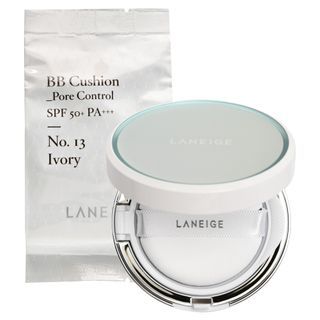 LANEIGE - BB Cushion Pore Control SPF50+ PA+++ With Refill (#13 Ivory)