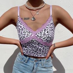 Cincine - Lace-Trimmed Camisole Top Cincine - Lace-Trimmed Camisole Top
