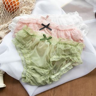 Ruffle trim panties Clearance