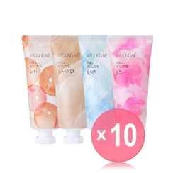 AROUND ME - Perfumed Hand Cream - 4 Types (x10) (Bulk Box)