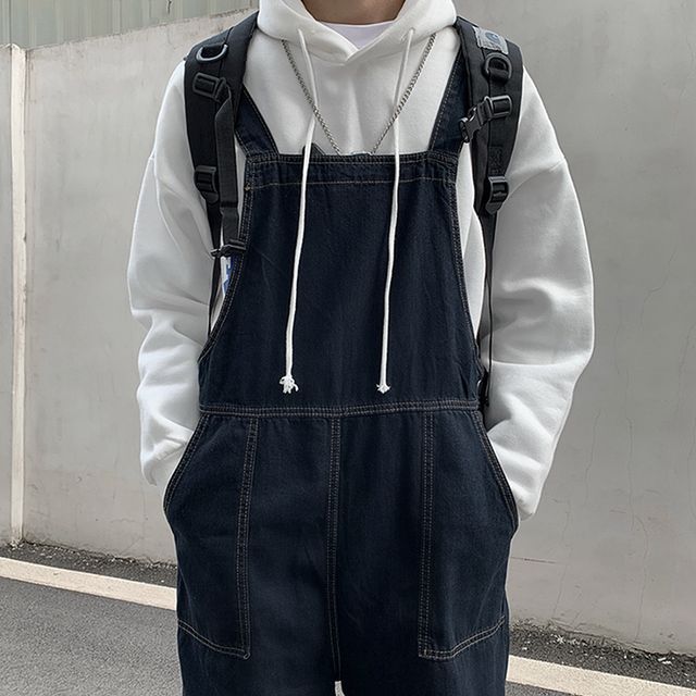 Koiyua - Straight Leg Denim Dungarees 