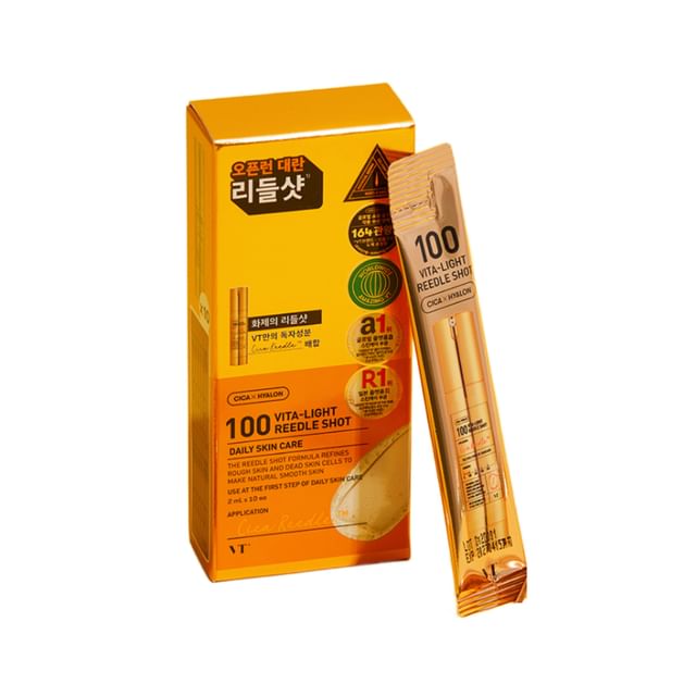 VT-Vita-light Reedle Shot 100 Stick Pouch - Sérum em Sachê