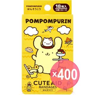 Santan - Sanrio Pompompurin Cute Aid Bandages (x400) (Bulk Box)