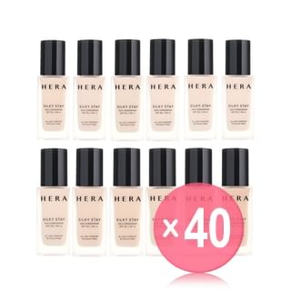 HERA - Silky Stay 24H Longwear Foundation - 12 Colors (x40) (Bulk Box)