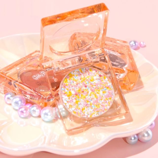 Jelly Bubble-Glitter Eyeshadow - 4 Colors