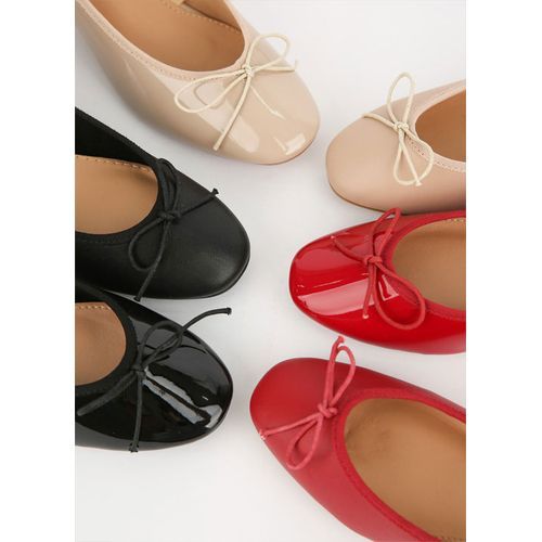 Styleonme BlockHeel Ballerina Pumps YesStyle