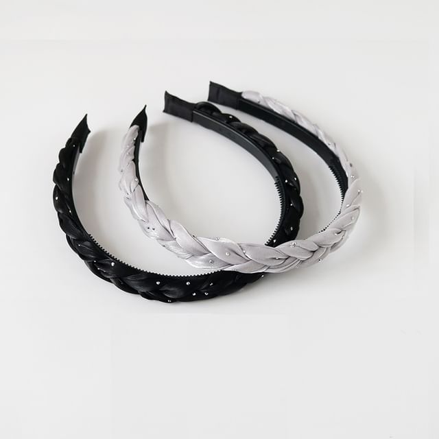 Allyrinta-Knot Rhinestone Headband