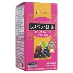 FINE JAPAN - Resveratrol + Coenzyme Q10 + EPA & DHA Capsules