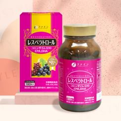 FINE JAPAN Resveratrol + Coenzyme Q10 + EPA & DHA Capsules