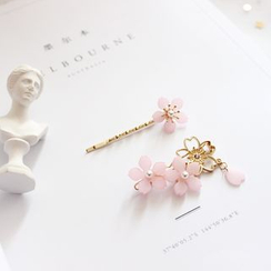 Green Isle - Flower Hair Clip Green Isle - Flower Hair Clip