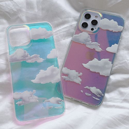 Holographic Cloud iPhone Case