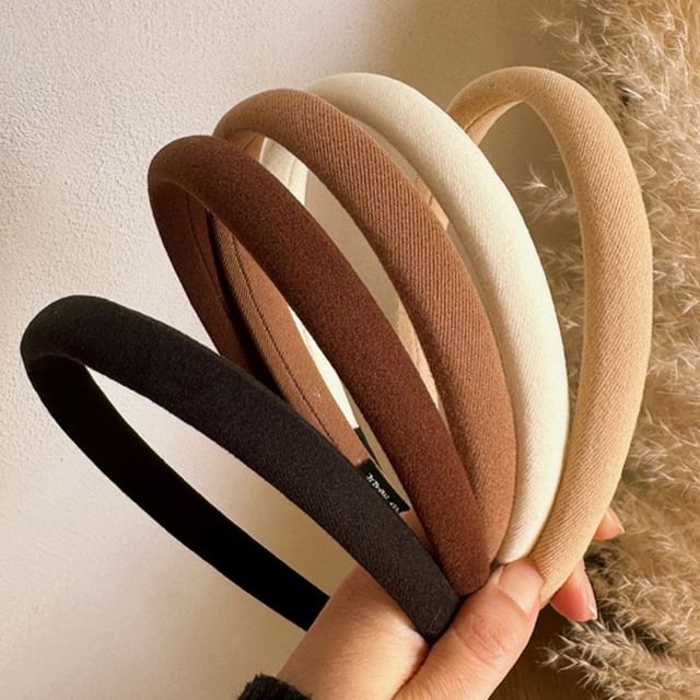 Rodiv-Plain Padded Headband