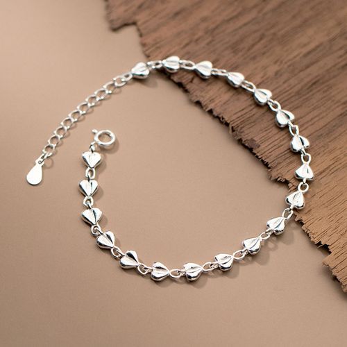 A'ROCH - Heart Sterling Silver Bracelet | YesStyle