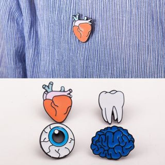 Seirios-Cartoon Brooch