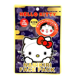ASUNAROSYA - Sanrio Hello Kitty Narikiri Face Pack Okame