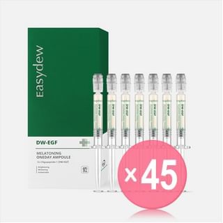 Easydew - DW-EGF Melatoning Oneday Ampoule Set (x45) (Bulk Box)