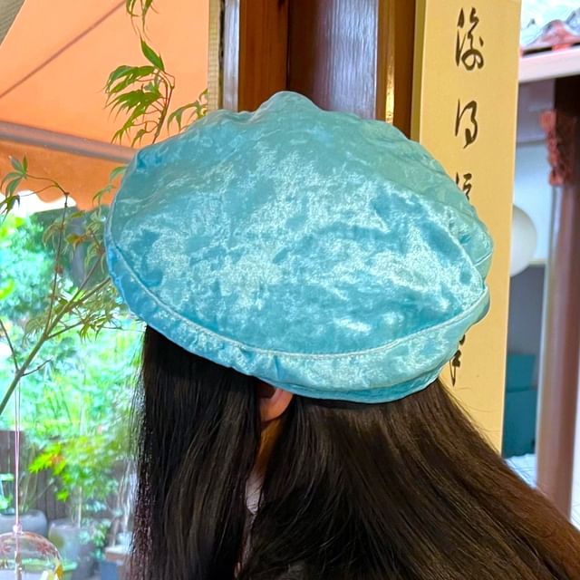 Hatrix-Velvet Beret Hat
