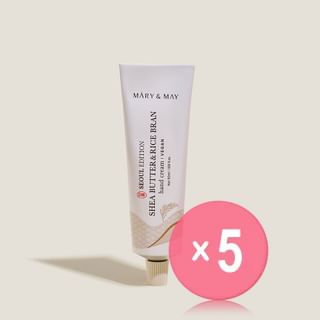 Mary&May - Shea Butter & Rice Bran Hand Cream 5pcs Bundle Set