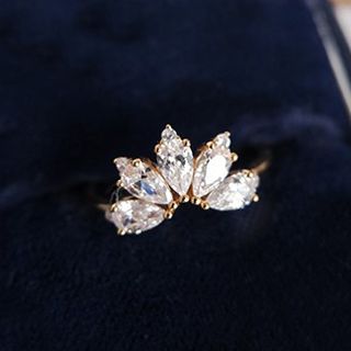 DECADES-Sterling Silver CZ Ring