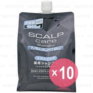 Cosme Station - Men's Care Scalip Care Medicated Shampoo Refill (x10) (Bulk Box)