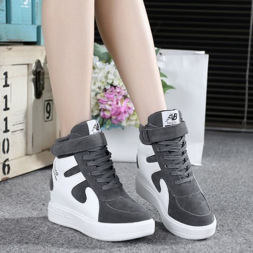 Hidden wedge platform sneakers on sale