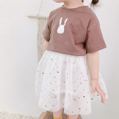 Cerula - 小童短袖小兔印花T裇 Cerula - 小童短袖小兔印花T裇