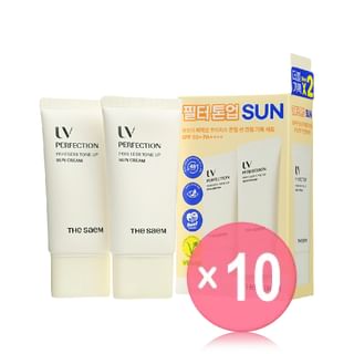 The Saem - UV Perfection Poreless Tone Up Sun Cream Special Set (x10) (Bulk Box)