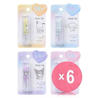 CRUX - Sanrio Clear Lip Balm (x6) (Bulk Box)