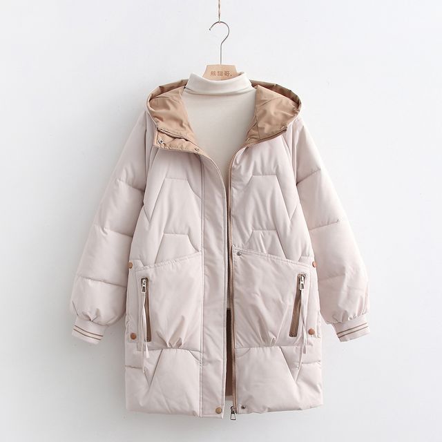 PANDAGO-Hooded Padded Coat
