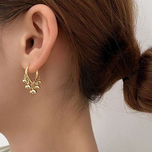Show Mind-Hoop Earring-One Size