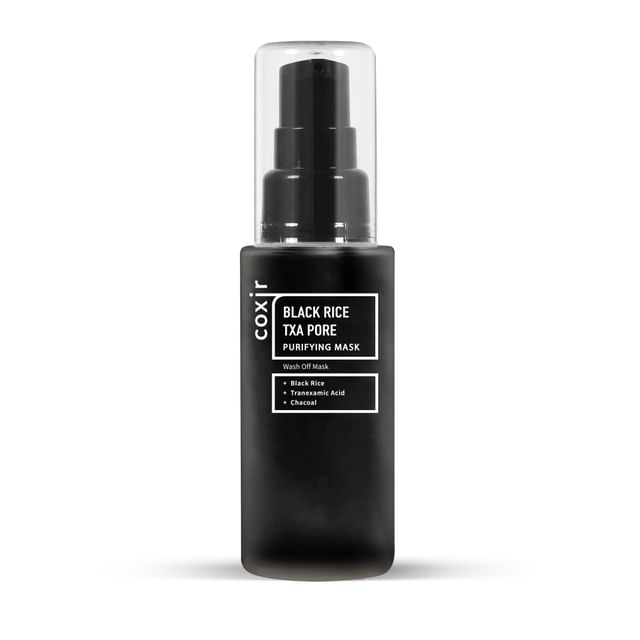 coxir-Black Rice TXA Pore Purifying Mask - Masque à rincer
