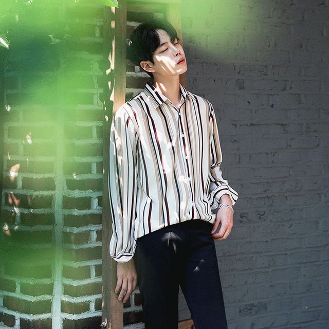 MRCYC-Striped Shirt