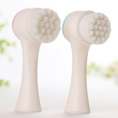 Aucucci - Double-Sided Silicone Facial Cleansing Brush
