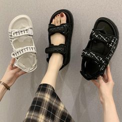 JIP - Platform Quilted Sandals JIP - Platform Quilted Sandals