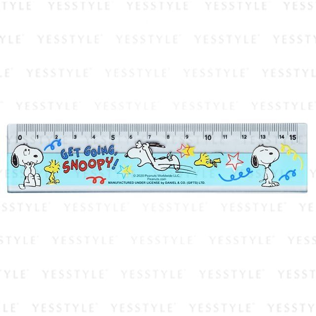 Daniel & Co. - Snoopy Ruler 15cm | YesStyle