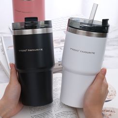 KITCHI - Lettering Stainless Steel Tumbler