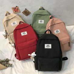 Gokk - Lettering Zip Backpack Gokk - Lettering Zip Backpack
