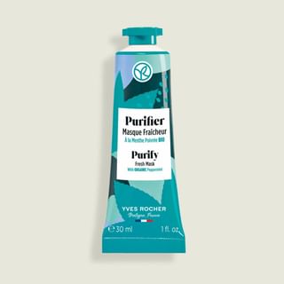 YVES ROCHER - Purifying Gel Mask with Peppermint