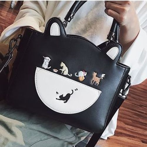 beibaobao faux leather two-tone backpack 2019 PU Shoulder Mini Small Women Teenage G  alidiabrenda Bucket Bag Bei Bao Bao