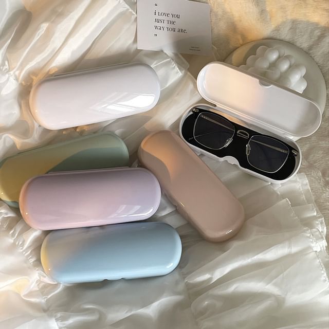 Aucucci-Plain Eyeglasses Case