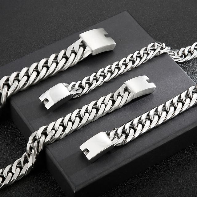 Tenri-Cuban Link Chain Bracelet