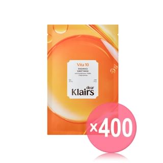 Dear, Klairs - Vita 10 Radiance Sheet Mask (x400) (Bulk Box)