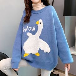 FR - Duck Print Sweater