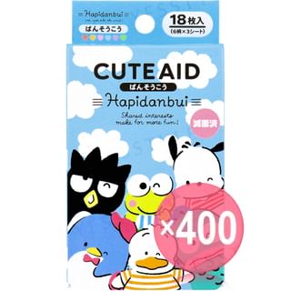 Santan - Sanrio Hapidanbui Cute Aid Bandages (x400) (Bulk Box)