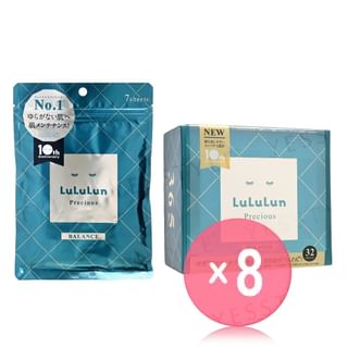 LuLuLun - Precious Face Mask Balance (x8) (Bulk Box)