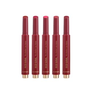 The Saem - Eco Soul Kiss Button Lips Matte - 5 Colors
