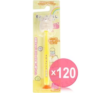 San-X - Sumikko Gurashi Toothbrush with Sucker & Cap Neko (x120) (Bulk Box)